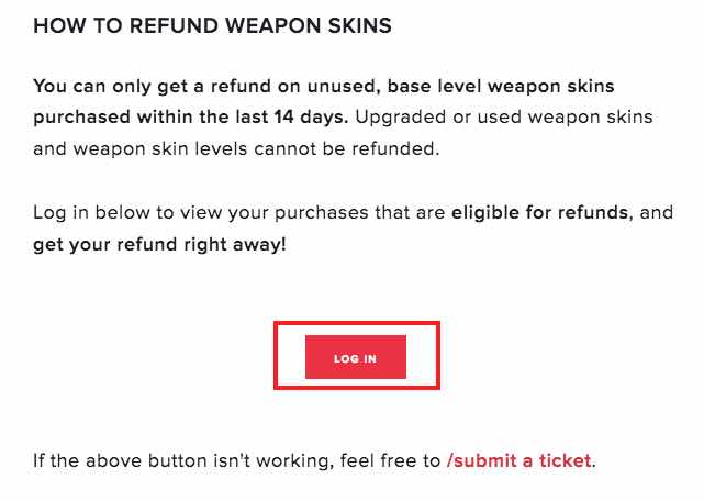 refund valorant