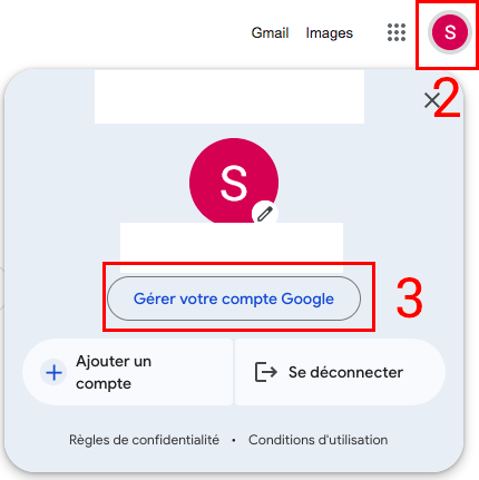 google etape 2 3
