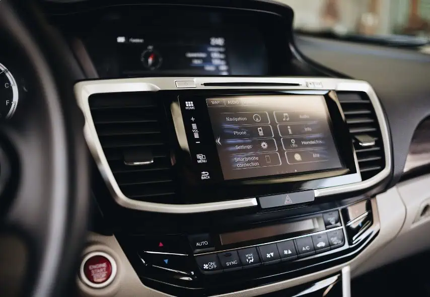 car dashboard